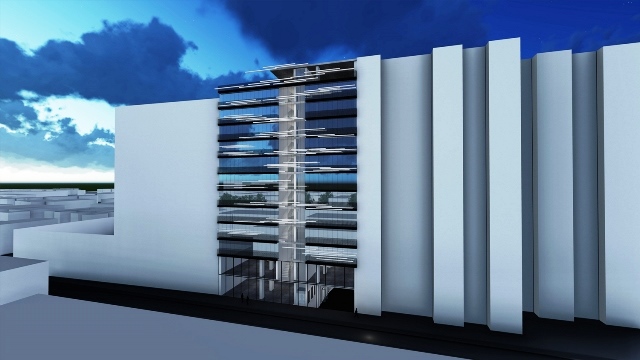 Projekti Stairway to the sky, Rruga Brigada e 8, Ish-Bllok
